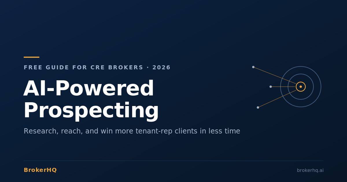 Free guide: AI-powered prospecting for CRE brokers