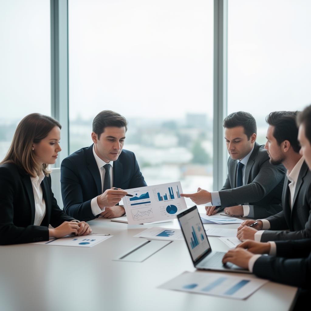 Tenant rep broker reviewing an AI-generated deliverable
